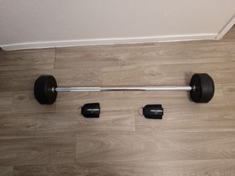 SYNERGEE FIXED BARBELL 70LB