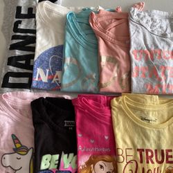 Girls Tees Size S 5/6
