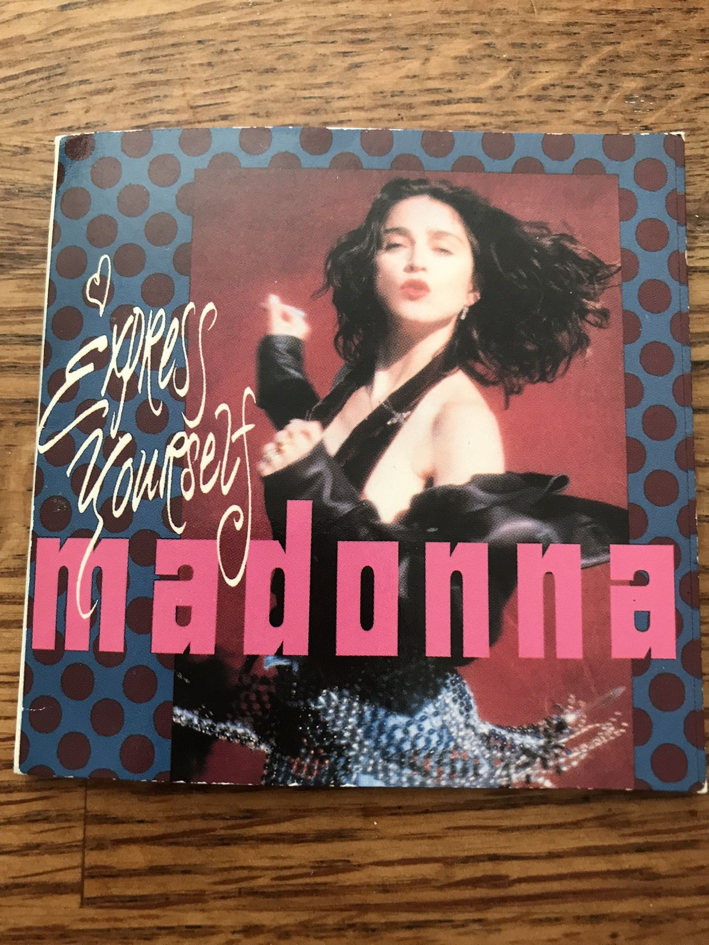 Madonna Express Yourself Mini CD single. MFG Germany