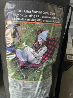 RIO Jumbo Fleece Padded Comfort Chair