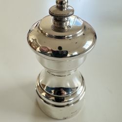 Sterling Silver Pepper Grinder.
