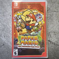NEW Paper Mario : The Thousand-Year Door , for the Nintendo Switch 