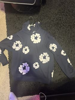 Navy Blue Denim Tears Hoodie