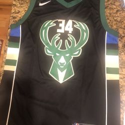 Milwaukee Bucks Jersey #34 Giannis Antetokounmpo