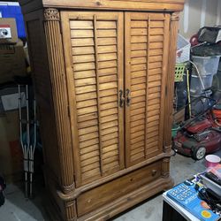 Two Piece Armoire 