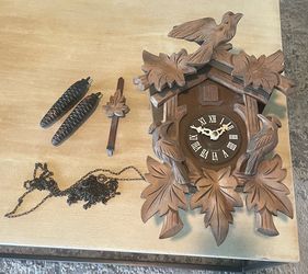 Wooden Mechanical Cuckoo Clock