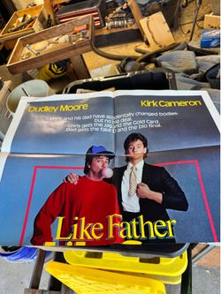 Movie poster - like father like son