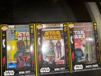 Star Wars Funko pop with comic