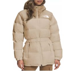 NWT The North Face Women’s Nuptse Belted Jacket 