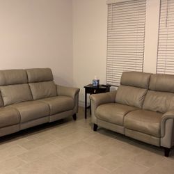 Cindy Crawford Antonella Living Room Couch 2 Piece 