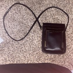 Small Black Phone Bag