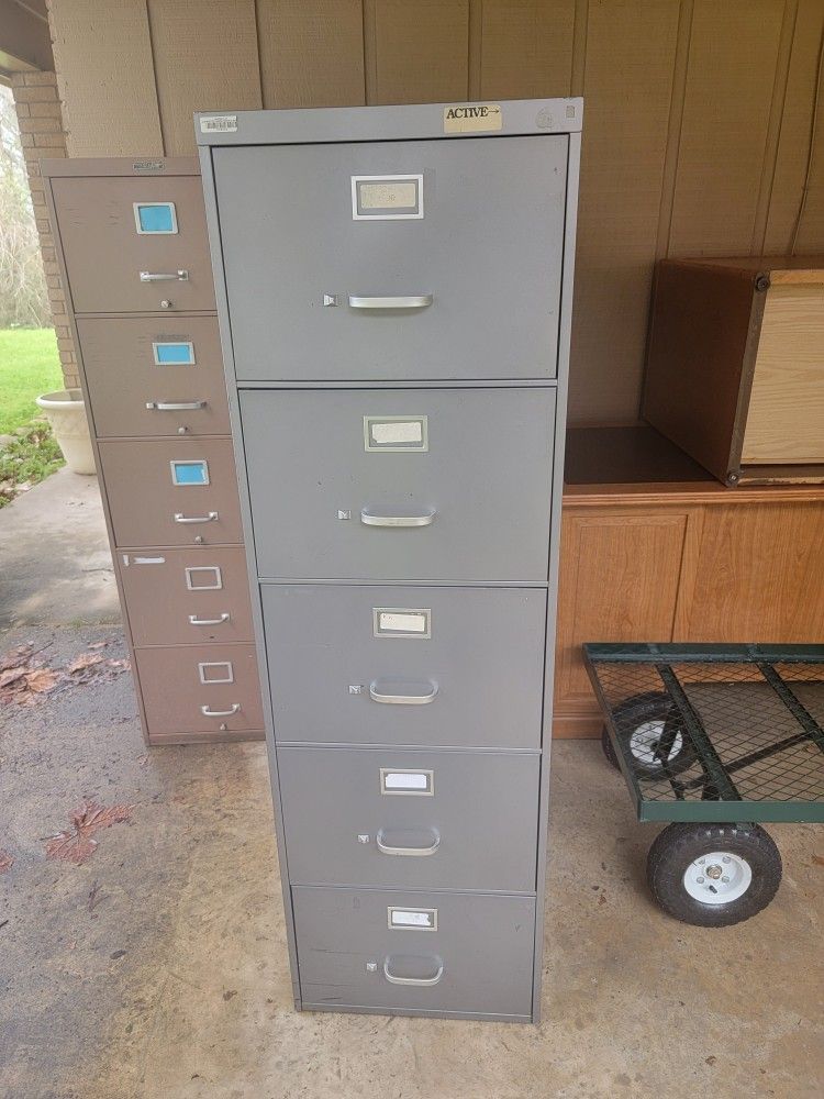 5 Drawer Filing Cabinet