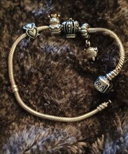 Pandora with charms