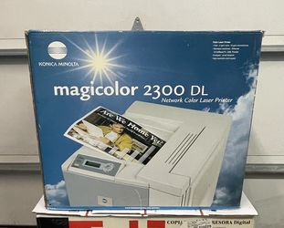 NEW Konica Minolta Magicolor 2300 DL  Network Color Laser Printer Unopened Box