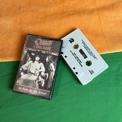 Ozzy Osbourne no rest for the wicked cassette tape 