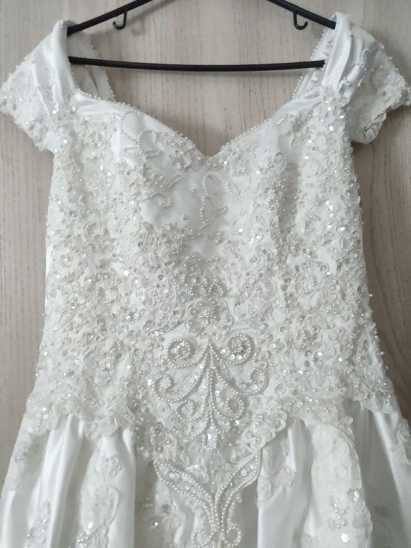 Wedding Dress, Size 12