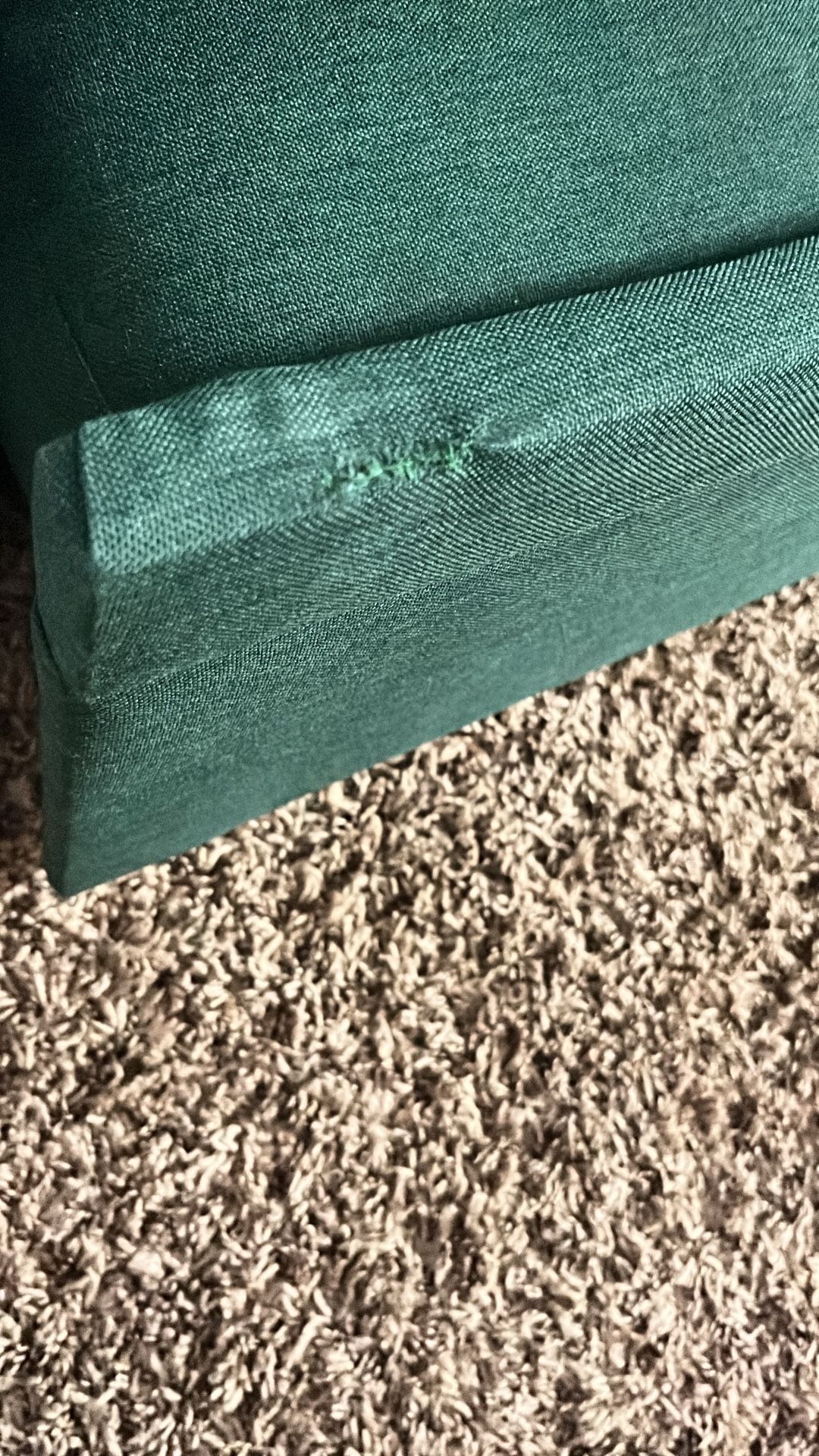 Adorable Green Sectional