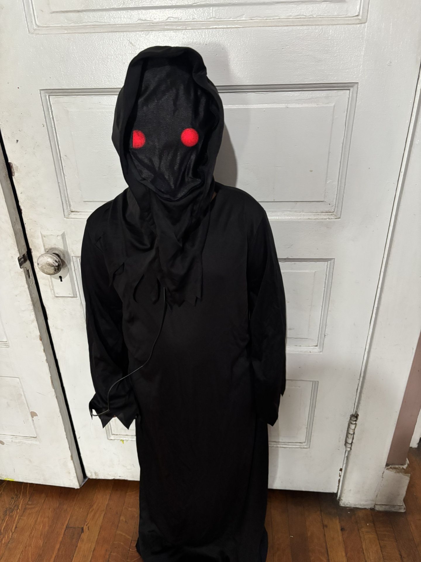 Glowing Eyes Grim Reaper Costume