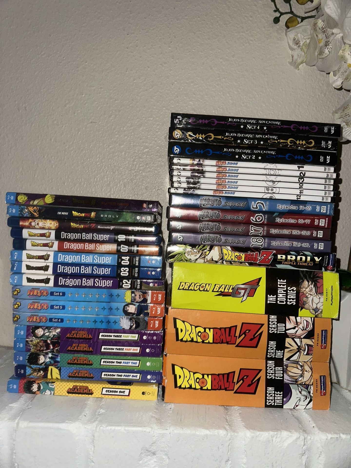Anime Dragonball Z Blu-ray/DVD Movies/Seasons Plus More