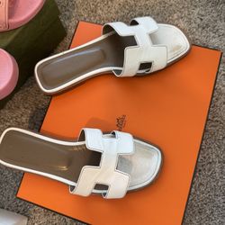 Hermes Oran Sandals 