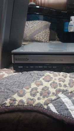 Panasonic Home Dvd Theater System with 5 disc changer
