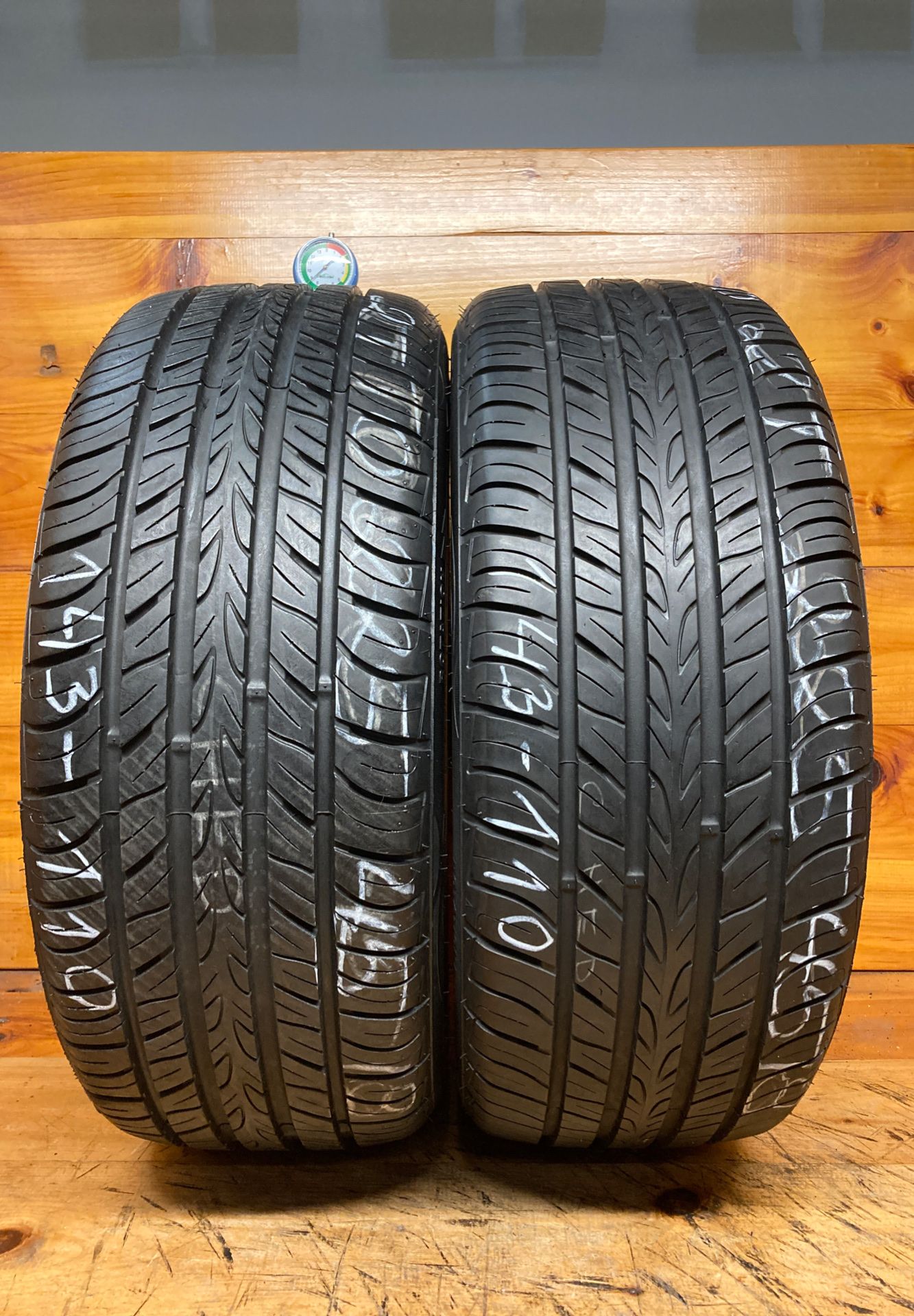 Pair 2 tires 225-45-18 primewell Valera sport as like new stock143-110