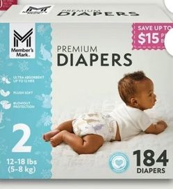 Infant Diapers  (Case) 184