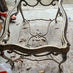 Beautiful Wrought Iron Coffee Table