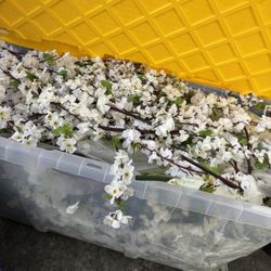 Artificial White Flowers