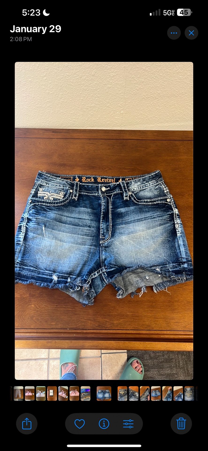 Rock Revival Easy Shorts 33