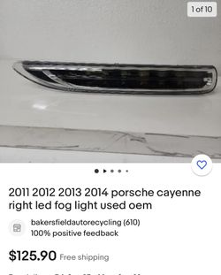 Porsche Cayenne Right Side LED 