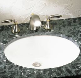 American Standard
Ovalyn 15" Undermount Porcelain Bathroom Sink