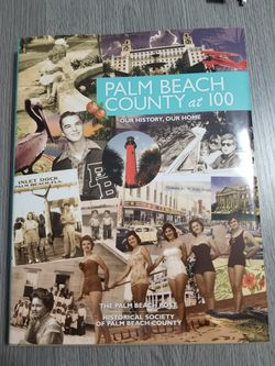 Hard back book about Palm Beach