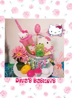 Hello Kitty Gift Basket