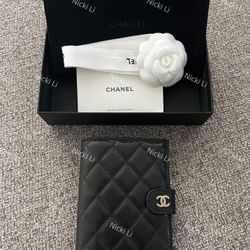 BNIB 25S Chanel Passport Holder / Wallet