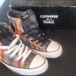 Converse Chuck Taylor × Woolrich  Womens Plaid Sneakers 6