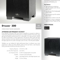 Martin Logan Subwofer