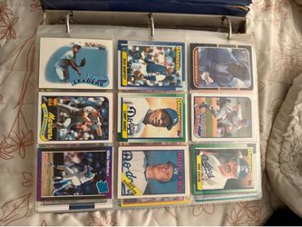 Baseball card collection