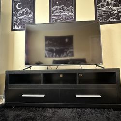 Black TV Stand 