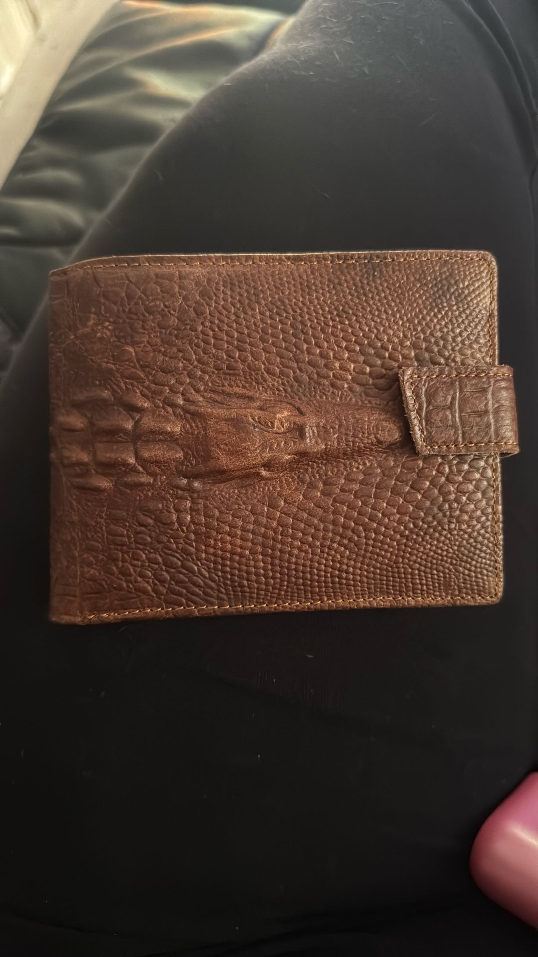 Dragon/Crocodile Leather Wallet