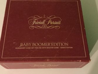 Trivial Pursuit- Baby Boomer Edition