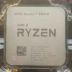 AMD Ryzen 7 5800X 8-Core, 16-Thread Processor 