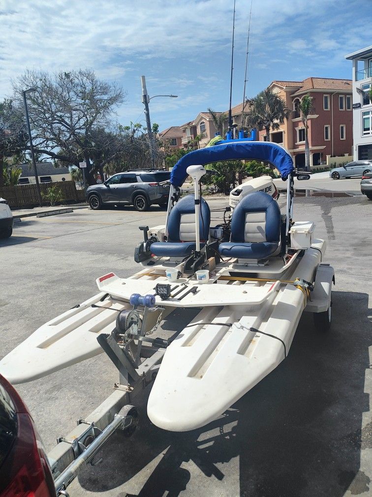 2008 Craig Cat With 2014 Evinrude E-Tech Engine