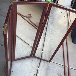 3 sided mirror