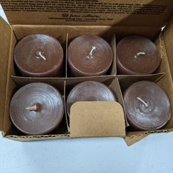 Brown Votive Candles