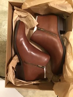 Lucky Brand Basel Bootie (toffee) Size 9.5