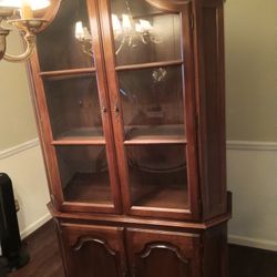 Cherry China cabinet 