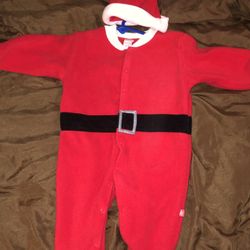 Christmas Santa Claus Baby Boy Outfit (