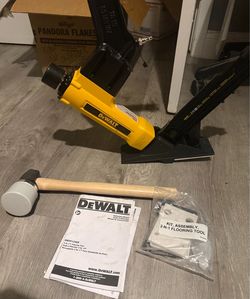 NEW!! DeWalt flooring nailer