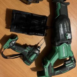 36V Sawzall & 37V Impact